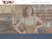 Tablet Screenshot of filyawconsulting.com